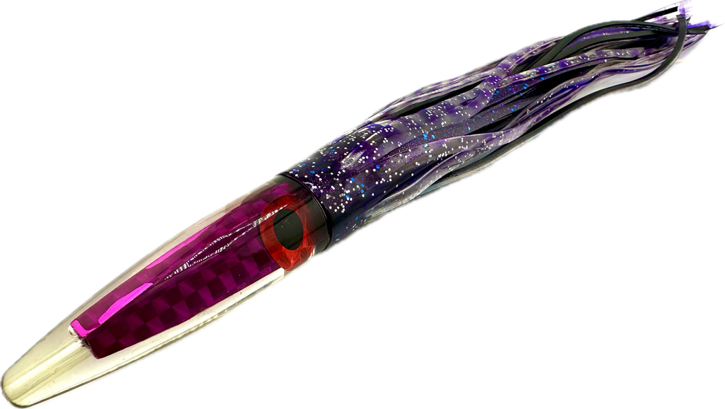 Lobo Lures #32 Green Machine Bullet 12" Trolling Lure Tuna lures,tuna Tackle, Trolling Lures, amazon Lures, Tuna Lures, tuna fishing tackle, Chatter Lures, Black bart Lures, Marlin Lure