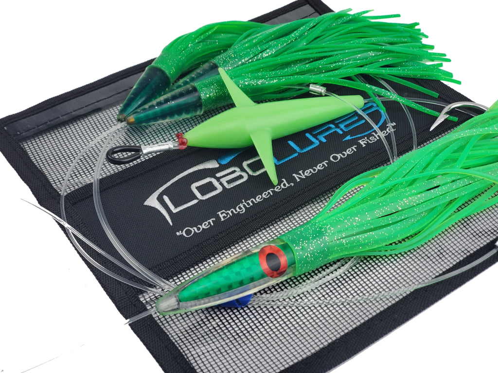 Lobo Lures #210 Green Machine Style Tuna Machine Bullet Big Game Daisy Chain, Tuna Fishing Lures, Tuna Lure, Tuna Trolling Lure, Tuna Lures, Mahi-Mahi Lure, Dorado Lure, Dorado Lures, Mahi-Mahi-lures