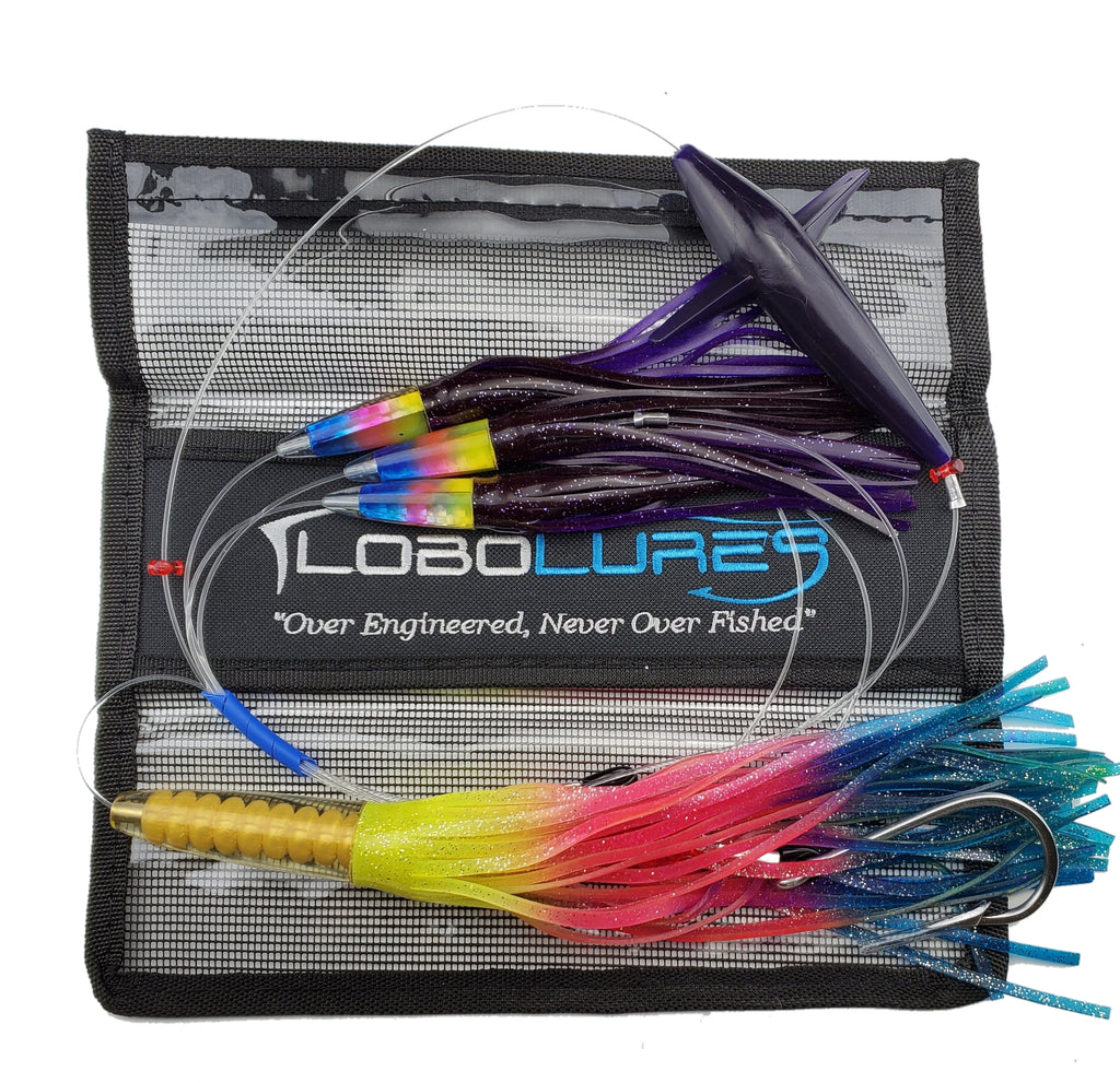 Lobo Lures #220 Rainbow Tuna Machine Bullet Big Game Daisy Chain, Tuna Fishing Lures, Tuna Lure, Tuna Trolling Lure, Tuna Lures, Mahi-Mahi Lure, Dorado Lure, Dorado Lures, Mahi-Mahi-lures