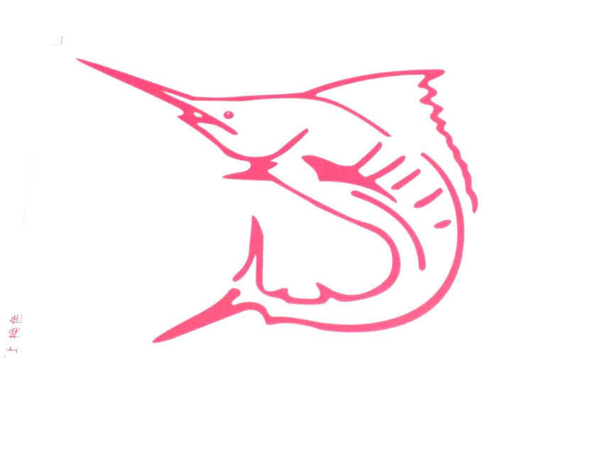 lobo-sportfishing - Signature Lobo "Marlin Skeleton" Decals in 5 Colors - Lobo Sportfishing - Decals