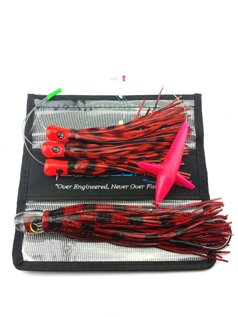lobo-sportfishing - Lobo Lures #201 Red Devil Pelagic Magic Billfish Daisy Chain - Lobo Lures - Daisy Chains