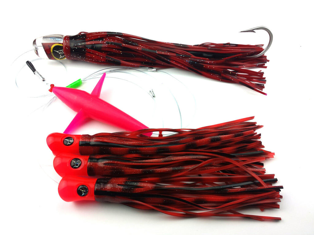 lobo-sportfishing - Lobo Lures #201 Red Devil Pelagic Magic Billfish Daisy Chain - Lobo Lures - Daisy Chains