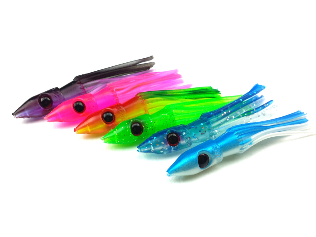 lobo-sportfishing - SquidNation Rubber Bullet Slammers 10 Pack - Squidnation - Trolling Lures