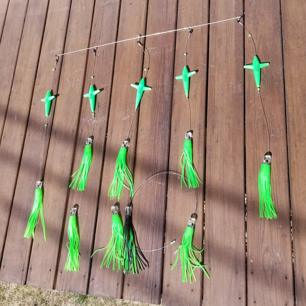 lobo-sportfishing - Lobo Lures 36" Skipjack Hybrid Signature Series Splash  Spreader Bar - Lobo Lures - Spreader Bars