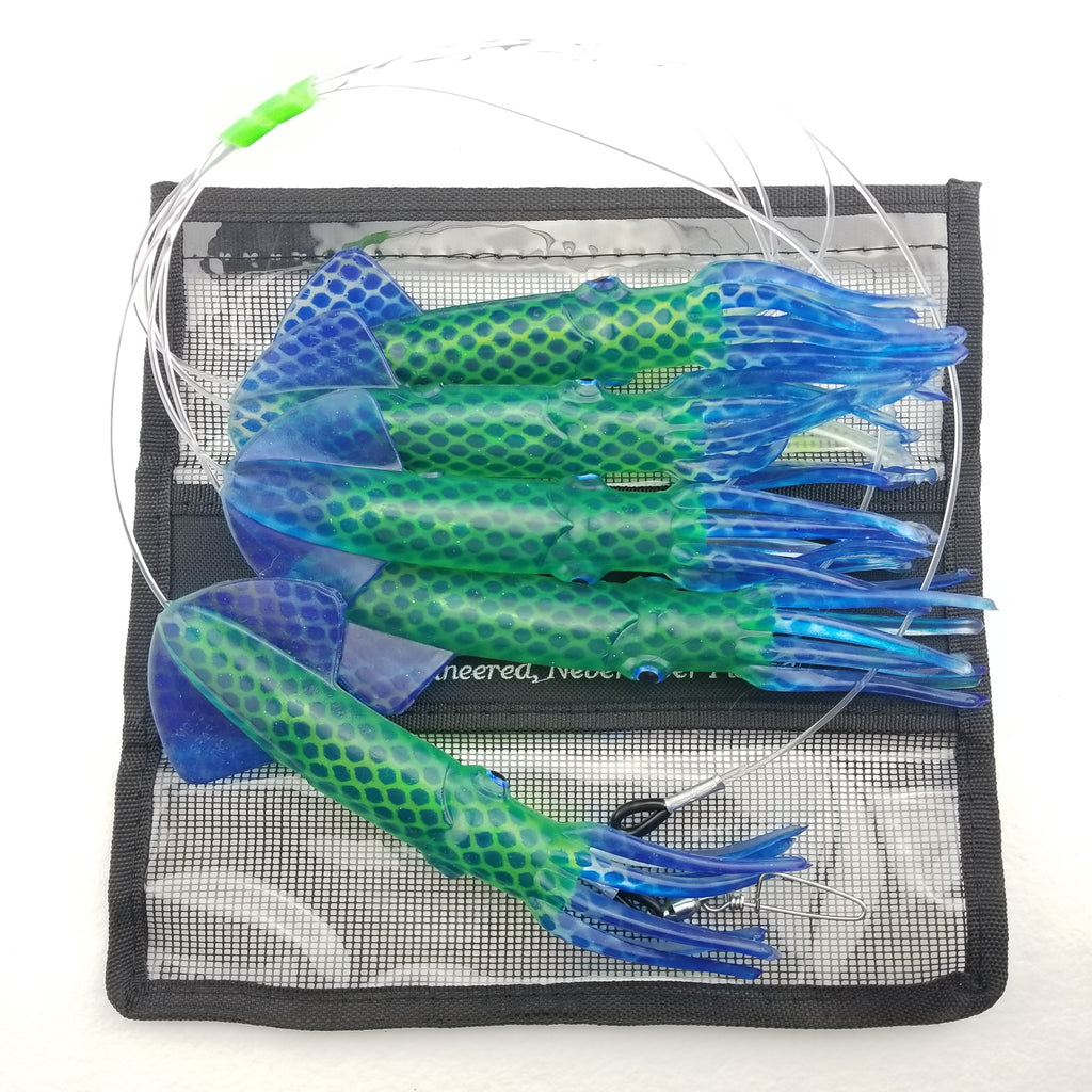 lobo-sportfishing - Lobo Lures Moldcraft Squid Daisy Chain 9 Inch - Lobo Lures - 
