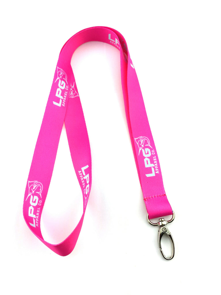 lobo-sportfishing - LPG Apparel Co. Southern Marlin Skeleton Fishing Style Keychain Badge Lanyard - LPG Apparel Co. - Lanyards