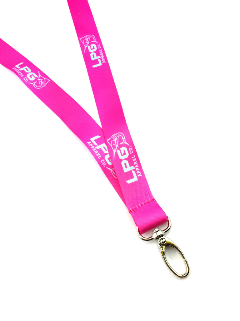 lobo-sportfishing - LPG Apparel Co. Southern Marlin Skeleton Fishing Style Keychain Badge Lanyard - LPG Apparel Co. - Lanyards