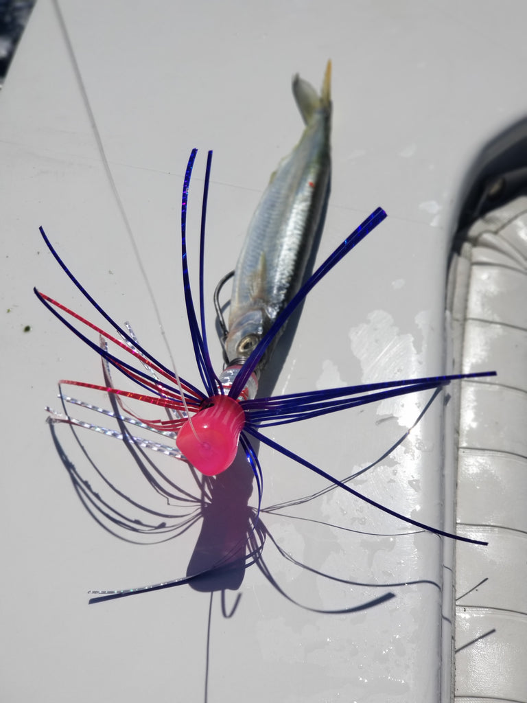 Lobo Lures #30M Skipjack Hybrid UV 2.0 Baitfish Head Meathead, Joe shutes style lure, Dredge head lure, ballyhoo lure, tournament lure