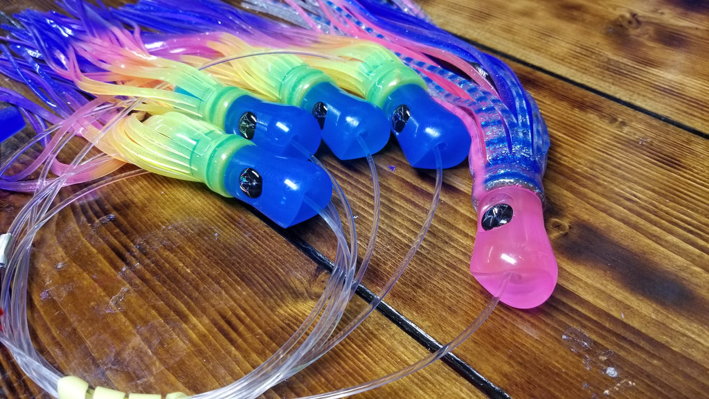 lobo-sportfishing - Lobo Lures #207 SkipJack Hybrid UV Daisy Chain - Lobo Lures - Daisy Chains