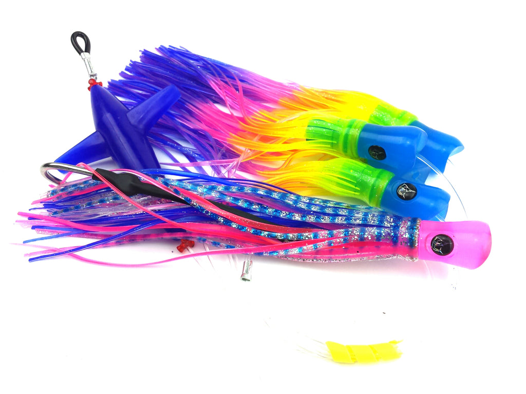 lobo-sportfishing - Lobo Lures #215 SkipJack Hybrid UV Splash Daisy  Chain - Lobo Lures - Daisy Chains
