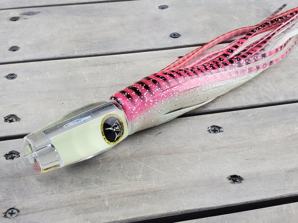 Lobo Lures Super GLow # 50  Typhoon Trolling Lure Big Game Fishing Bigeye Tuna Lure, Tuna Lures, Marlin Lures, Big Game Lures Mahi Mahi Lure, Black Marlin Lures, australia Lures, Costa Rica Lures, Hawaii Lures