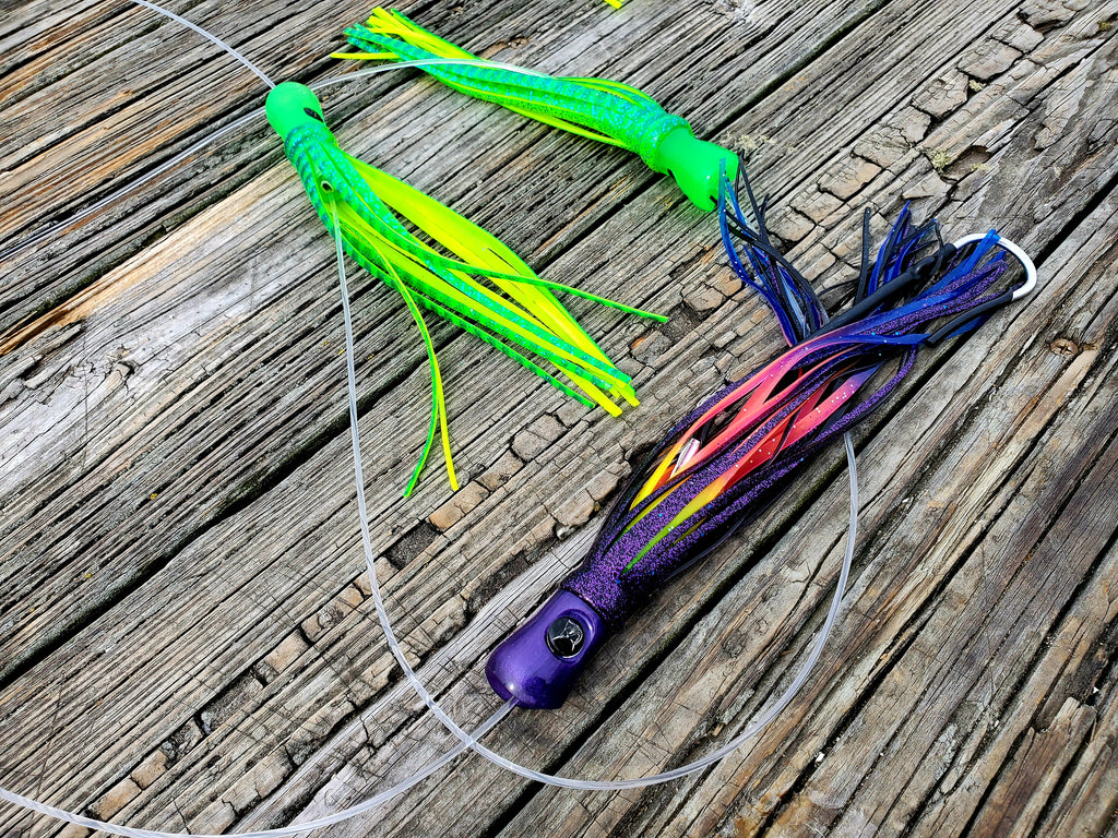 Lobo Lures #310 Skipjack Hybrid UV Canyon Candy Titanium Spreader Bar, Tuna Tackle, Tuna Lures, Marlin Lures, Marlin Tackle, Tournament Tackle