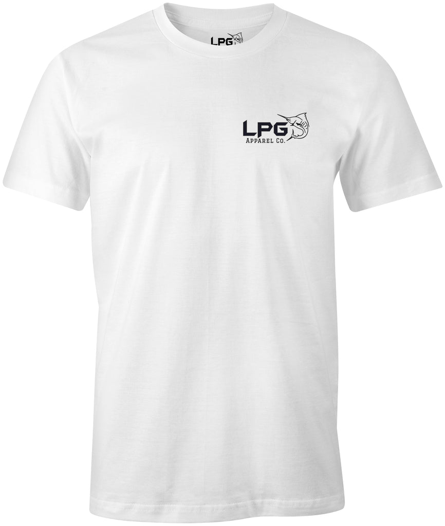 Lobo Lures® Custom Tournament American Made Fishing Tackle T-Shirt, Fishing Tee, Fishing T-Shirt, Lobo Lures Tee