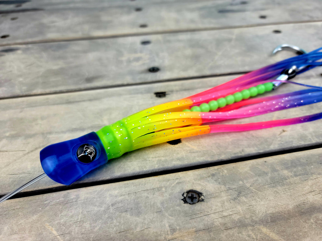 Lobo Lures 8mm Glow Chartreuse Beads up to 400lb Leader, Amazon Glow Beads, Glow Craft Beads, Fishing beads, Fishing Rigging Beads 