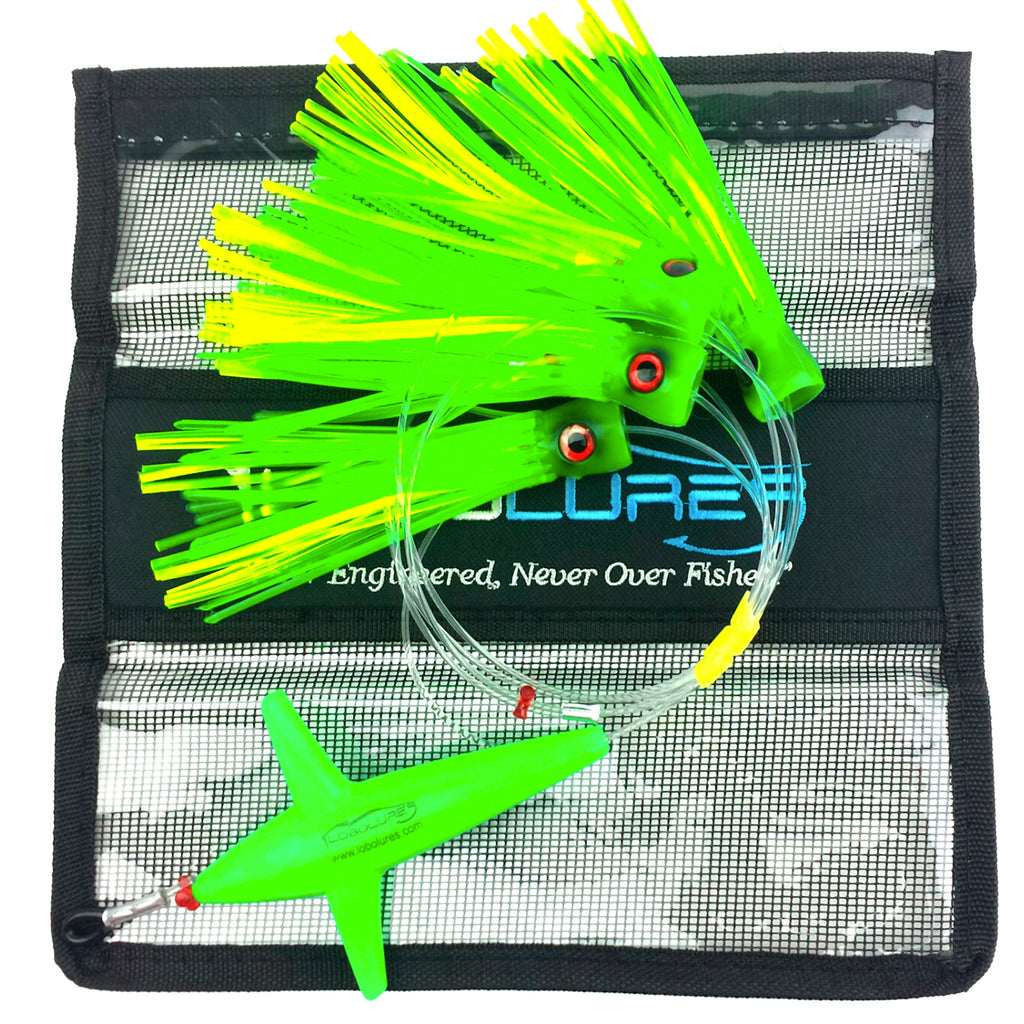 lobo-sportfishing - Lobo Lures #214 Chugger Game Fish Teaser Daisy Chain - Lobo Lures - Daisy Chains