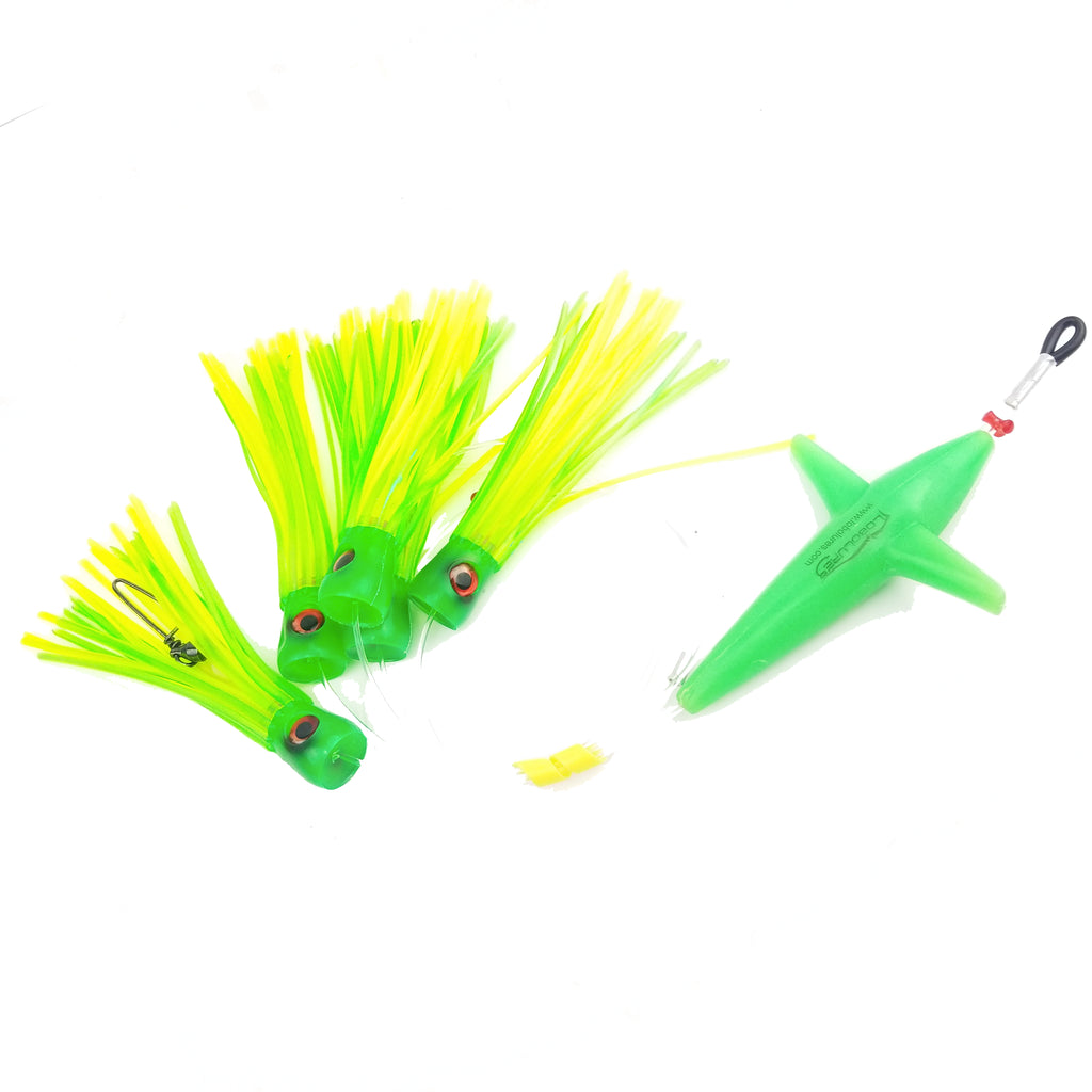 lobo-sportfishing - Lobo Lures #214 Chugger Game Fish Teaser Daisy Chain - Lobo Lures - Daisy Chains
