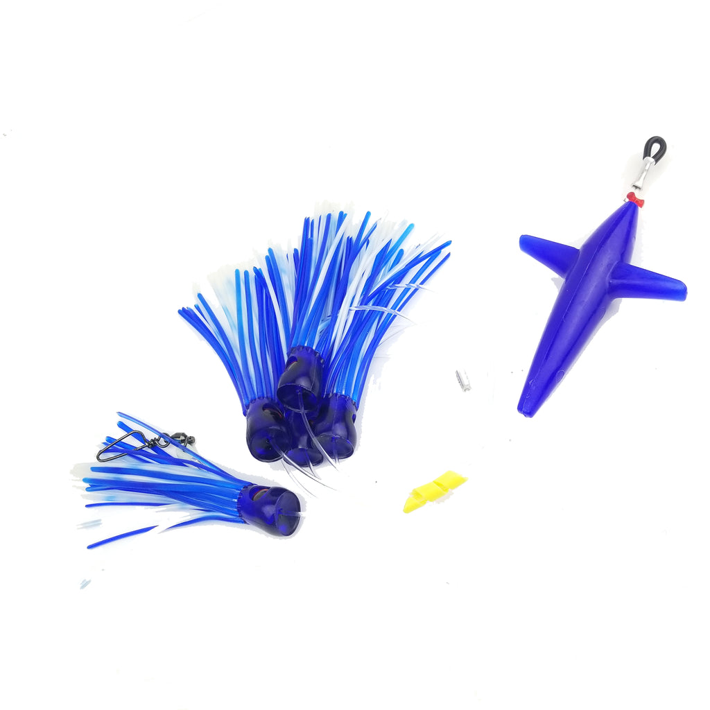 lobo-sportfishing - Lobo Lures #214 Chugger Game Fish Teaser Daisy Chain - Lobo Lures - Daisy Chains