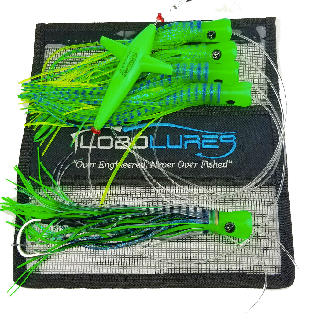 lobo-sportfishing - Lobo Lures #215 SkipJack Hybrid UV Splash Daisy  Chain - Lobo Lures - Daisy Chains