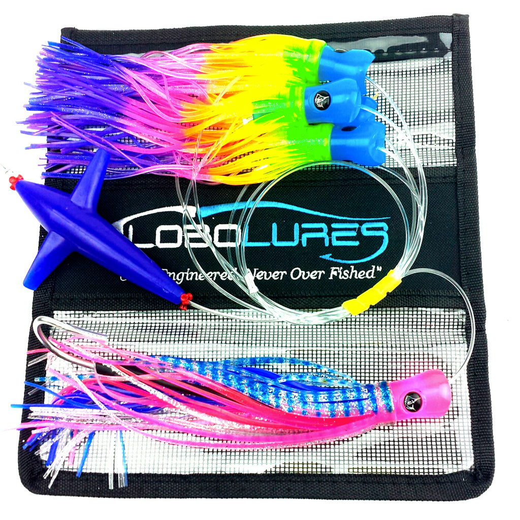 lobo-sportfishing - Lobo Lures #215 SkipJack Hybrid UV Splash Daisy  Chain - Lobo Lures - Daisy Chains