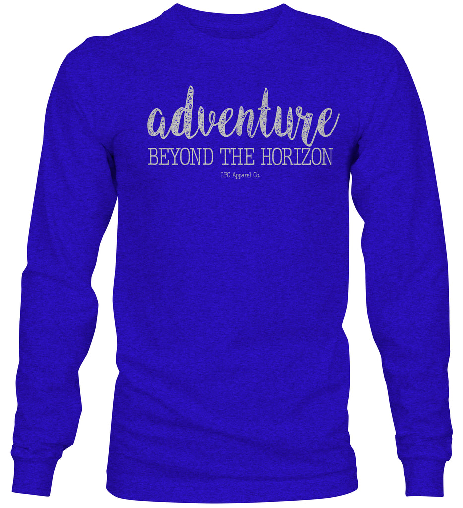 lobo-sportfishing - LPG Apparel Co. Adventure Beyond the Horizon Unisex Crew Neck Sweater - Lobo Lures - 