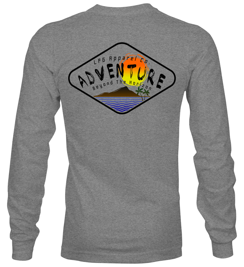 lobo-sportfishing - LPG Apparel Co. Diamond Adventurer Unisex Crew Neck Sweater - Lobo Lures - 