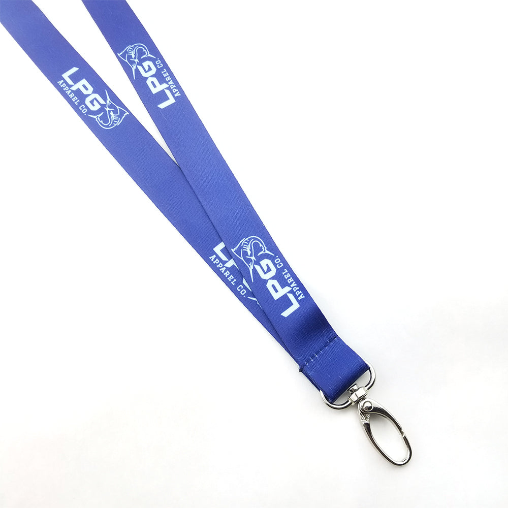 lobo-sportfishing - LPG Apparel Co. Southern Marlin Skeleton Fishing Style Keychain Badge Lanyard - LPG Apparel Co. - Lanyards