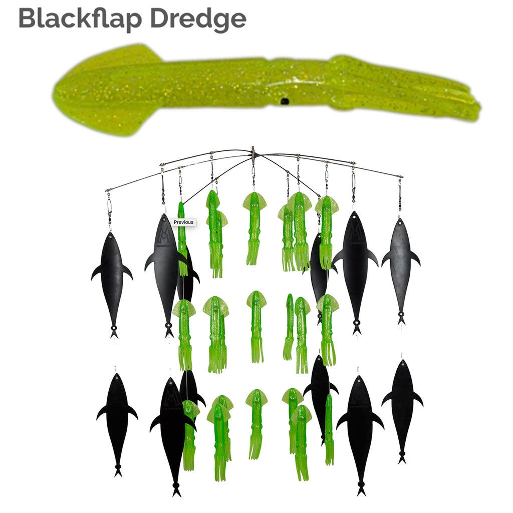 lobo-sportfishing - SquidNation Blackflap Squid Dredge - Squidnation - 