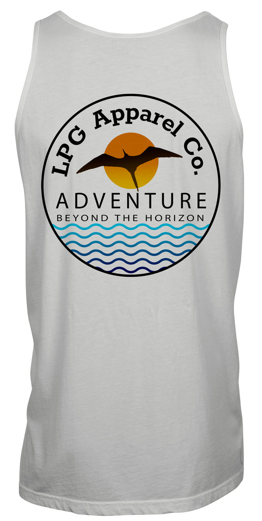 lobo-sportfishing - LPG Apparel Co. Frigate Adventure Unisex Tank Top - Lobo Lures - 
