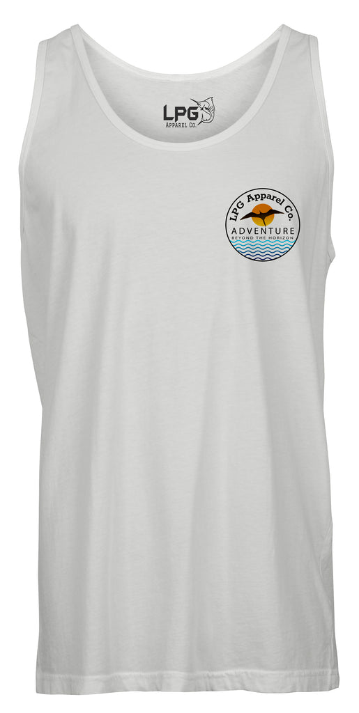 lobo-sportfishing - LPG Apparel Co. Frigate Adventure Unisex Tank Top - Lobo Lures - 