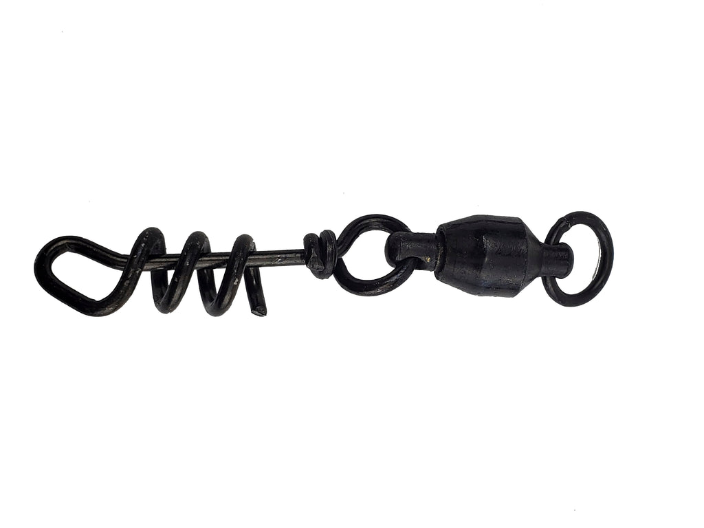 Lobo Lures Medium 350lb Quick Release Heavy Duty Ball Bearing Dredge Corkscrew Swivel for Big Game Trolling Lures, Marlin Fishing Squidnation Dredges AMAZON PRIME