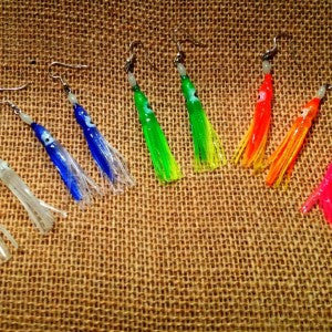 lobo-sportfishing - Squid Earrings - Lobo Marine Products LLC. - Jewelry 