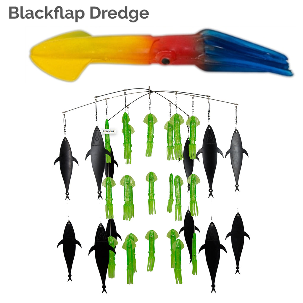 lobo-sportfishing - SquidNation Blackflap Squid Dredge - Squidnation - 