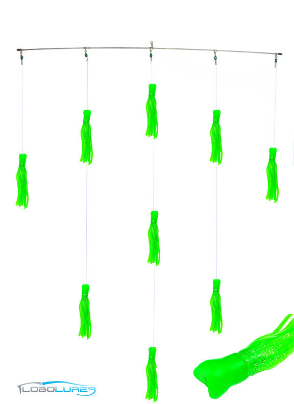 lobo-sportfishing - Lobo Lures 36" Skipjack Hybrid Signature Series Splash  Spreader Bar - Lobo Lures - Spreader Bars