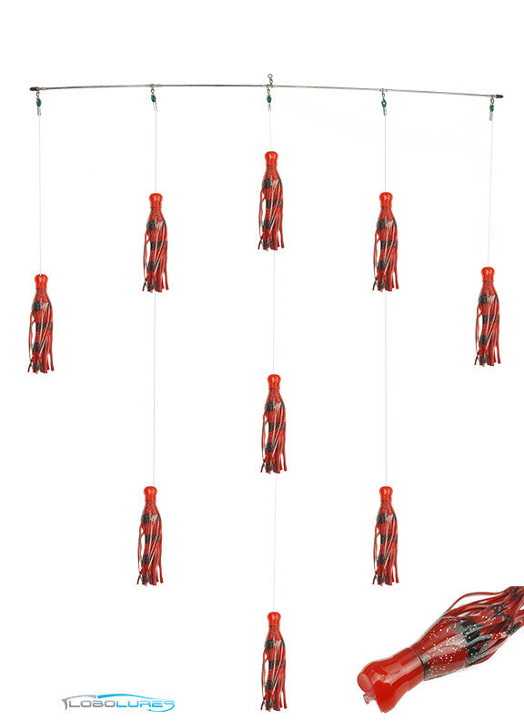 lobo-sportfishing - Lobo Lures 36" Skipjack Hybrid Signature Series Splash  Spreader Bar - Lobo Lures - Spreader Bars