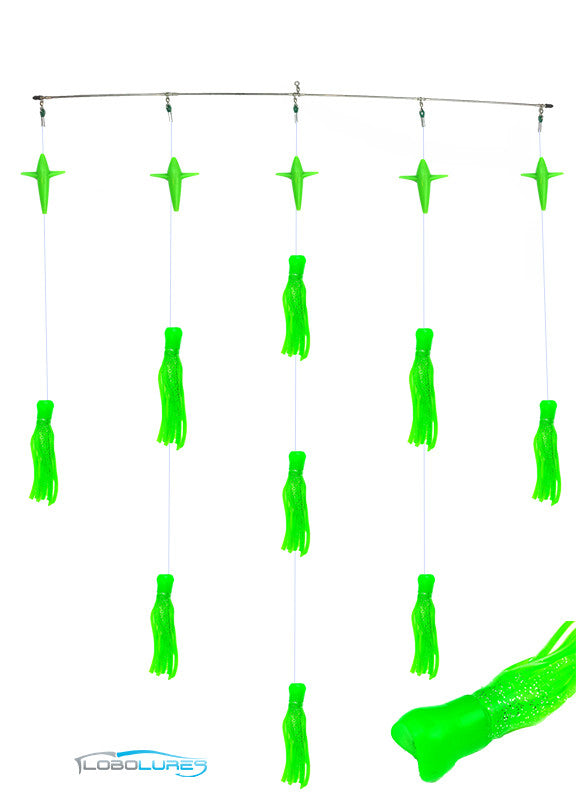 lobo-sportfishing - Lobo Lures 36" Skipjack Hybrid Signature Series Splash  Spreader Bar - Lobo Lures - Spreader Bars