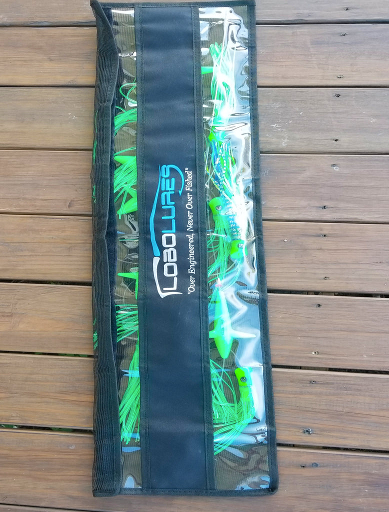 lobo-sportfishing - Lobo Lures 36" Skipjack UV Hybrid Green Machine Splash Spreader Bar - Lobo Lures - Spreader Bars