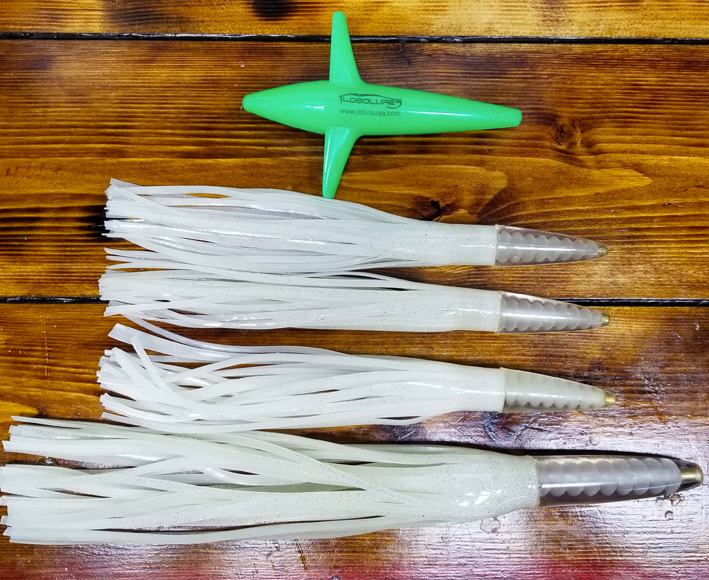 lobo-sportfishing - Lobo Lures #212 Super Glow Tuna Smacker Bullet Lure Splash Daisy Chain - Lobo Lures - Daisy Chains