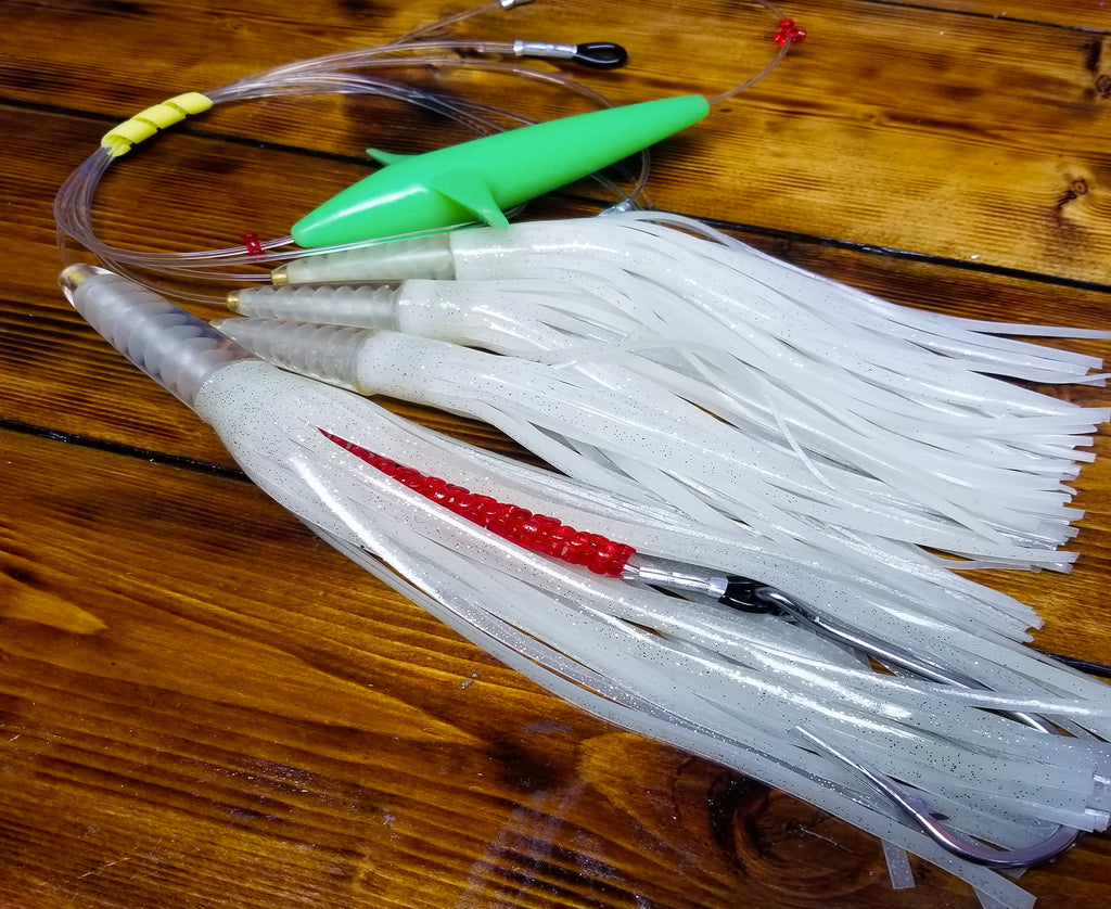 lobo-sportfishing - Lobo Lures #212 Super Glow Tuna Smacker Bullet Lure Splash Daisy Chain - Lobo Lures - Daisy Chains