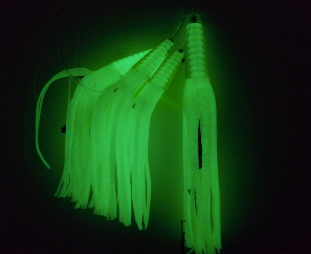 lobo-sportfishing - Lobo Lures #212 Super Glow Tuna Smacker Bullet Lure Splash Daisy Chain - Lobo Lures - Daisy Chains
