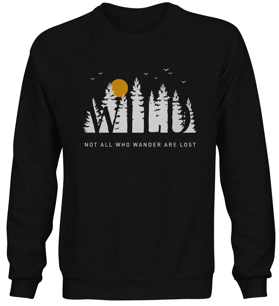 lobo-sportfishing - LPG Apparel Co. Wild Outdoors Unisex Crew Neck Sweater - Lobo Lures - Sweater