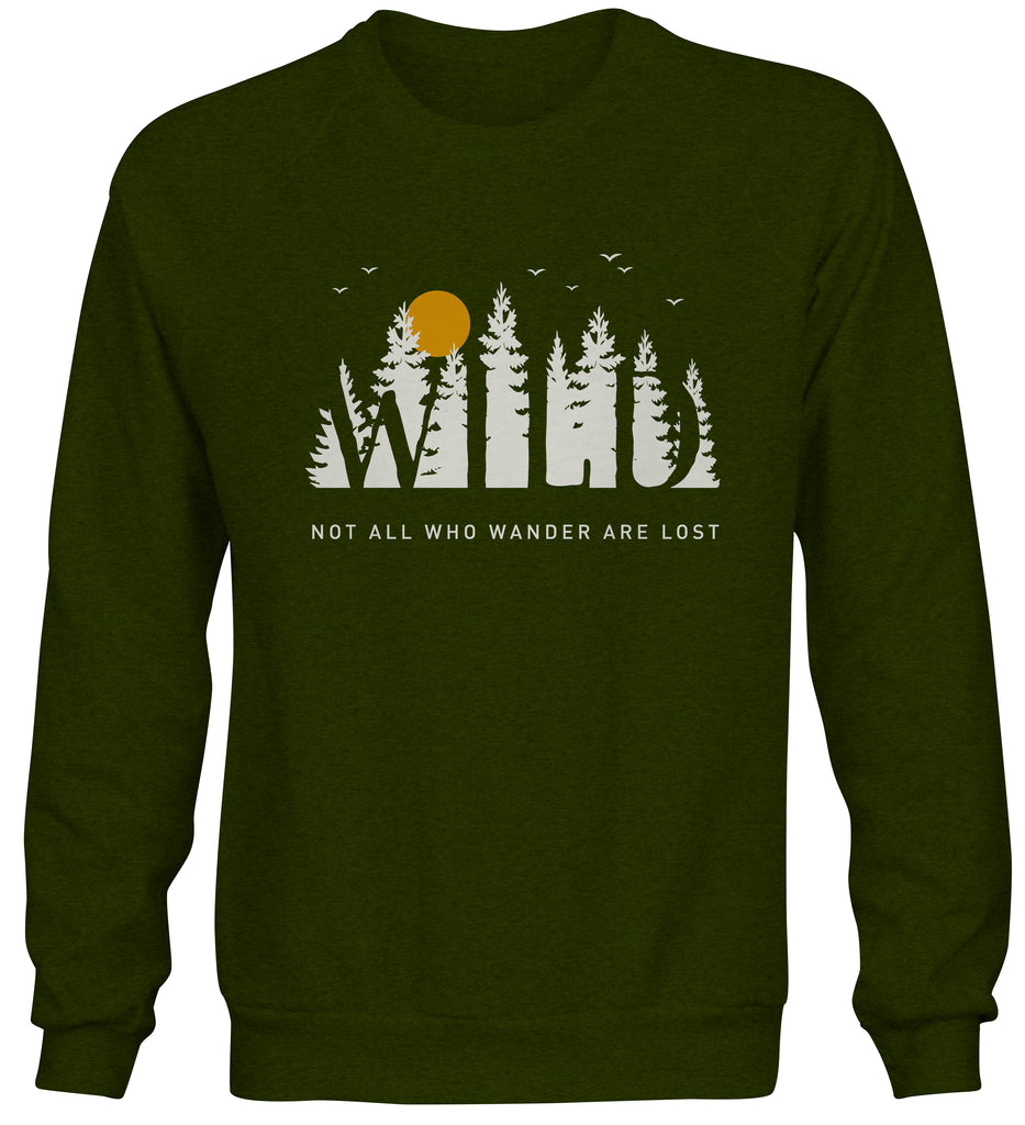 lobo-sportfishing - LPG Apparel Co. Wild Outdoors Unisex Crew Neck Sweater - Lobo Lures - Sweater