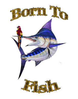 lobo-sportfishing - Baby Onesie Mark Ray Born To Fish 0-18 months - Lobo Marine Products LLC. - Apparel