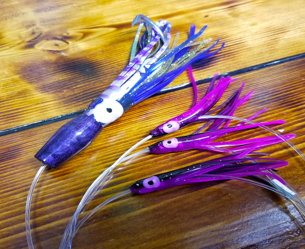 lobo-sportfishing - Lobo Lures #211 Micro-Typhoon Tuna Squid Daisy Chains - Lobo Lures - Daisy Chains