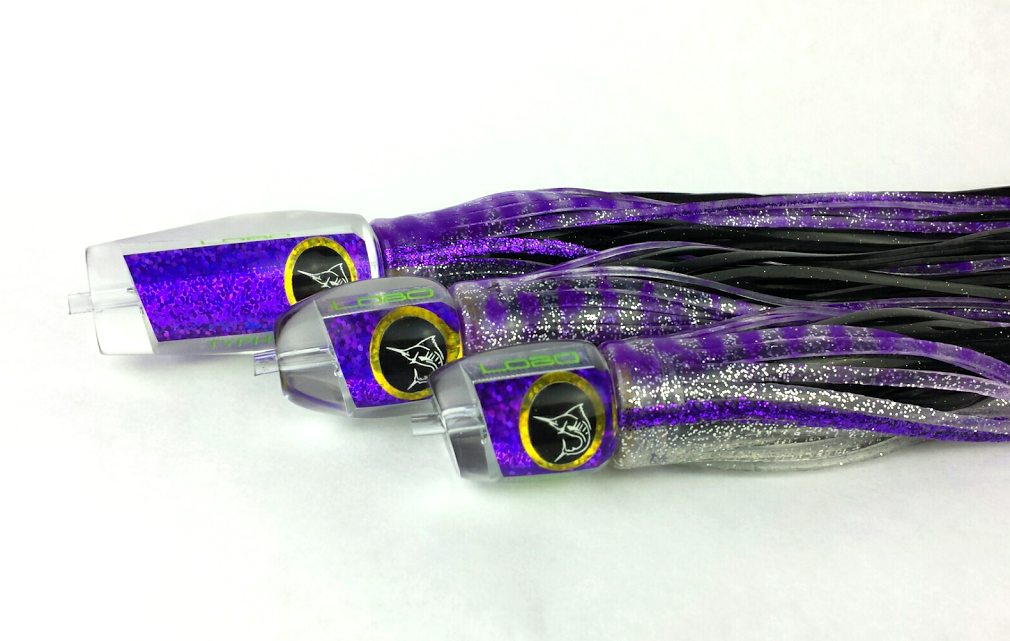 lobo-sportfishing - Lobo Lures Costa Rica Special Black Marlin Trolling Pack - Lobo Lures - 